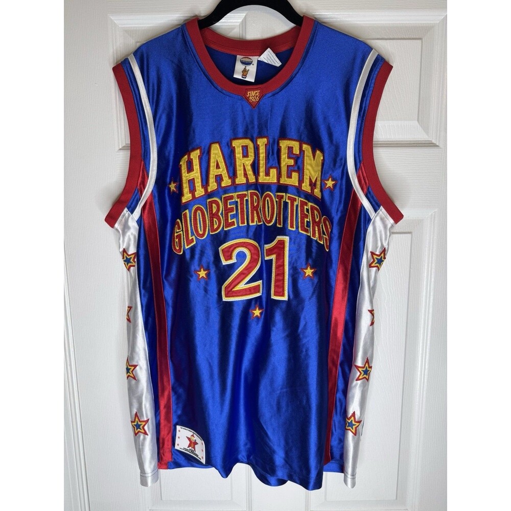 Harlem Globetrotters #21 Special K Vintage Jersey Size Medium Kevin Daley